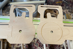 gefräste Teile zusammenpuzzeln